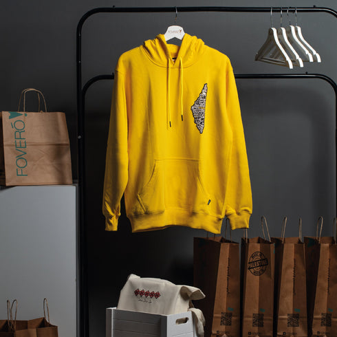 Hoodie - Palestine Map