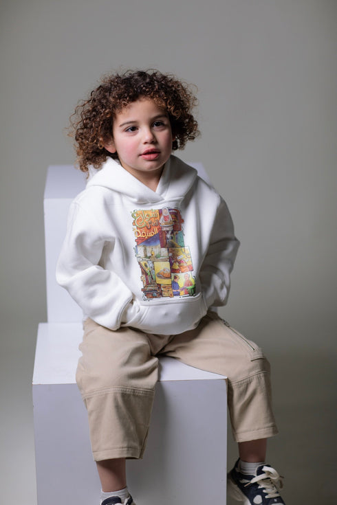 Kids Hoodie - Old Streets of Jerusalem