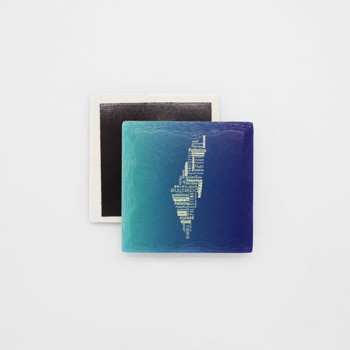 Magnet - Palestine Map Languages